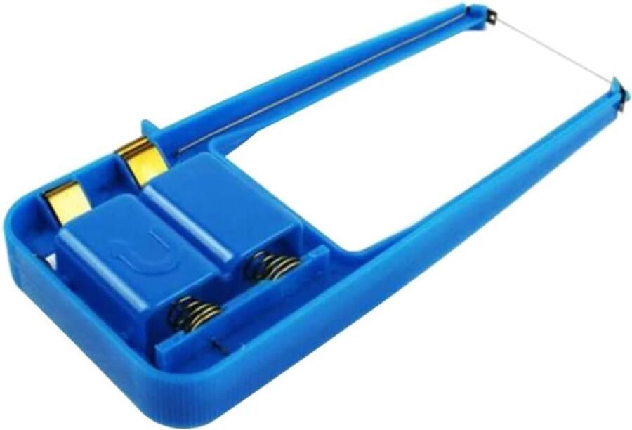 Elektrische Snijmachine Schuim Snijder Precisie Snijden Hoge Temperatuur Draad 19 x 9 cm Blauw
