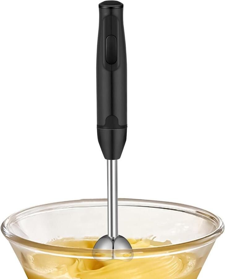 Elektrische staafmixer Keukenmixer Eten bereiden Lichtgewicht ontwerp 400W vermogen Zwart