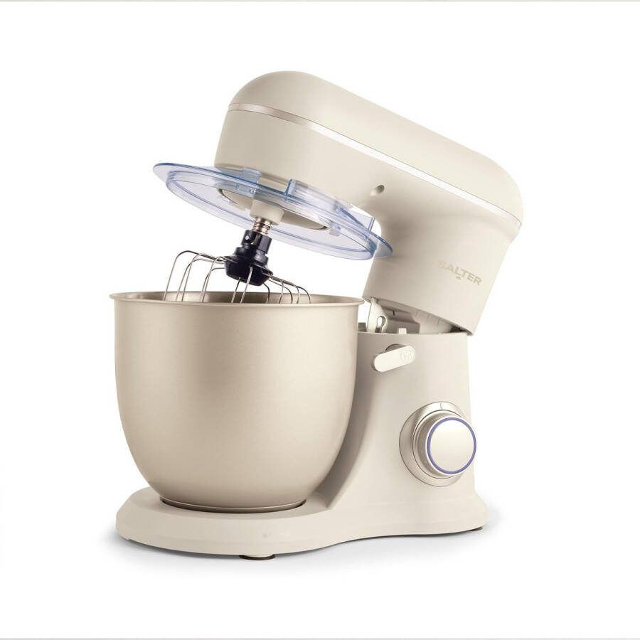 Elektrische Standmixer met 4 Liter Mengkom 10 Snelheden Pulse Functie Spatbescherming en Accessoires