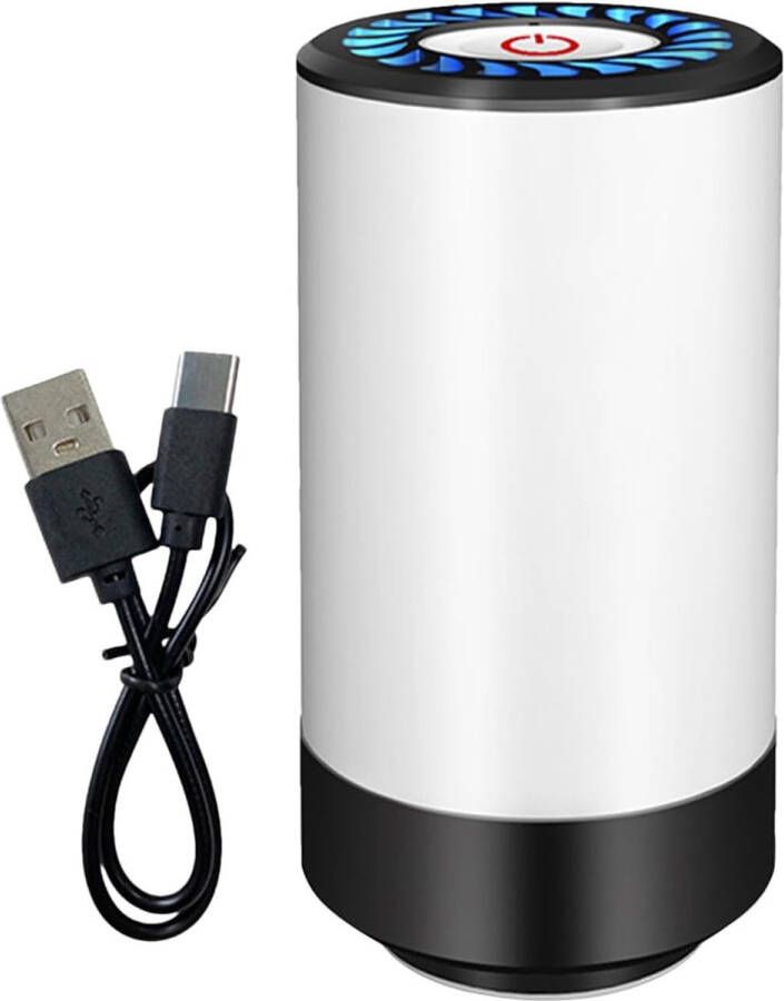 Elektrische stofzuigerzakpomp 51×99mm Herbruikbare USB-oplossing Draagbare opbergzak vacuümpomp Huisvrouwengereedschap voor backpacken zwemmen Draagbare stofzuiger stofzuigerzakken