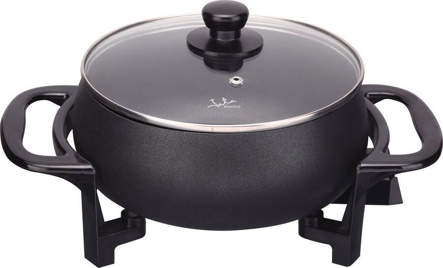 Elektrische stoofpan Multi-cooker Langzaam koken Grote capaciteit 5 Liter Zwart