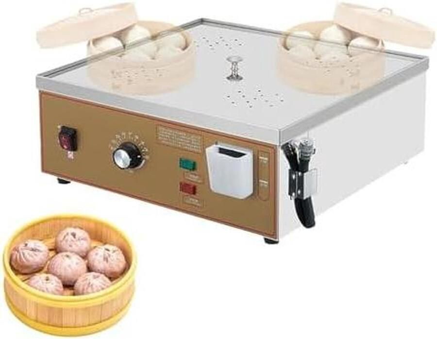 Elektrische Stoomkoker Professionele Stoomoven Restaurant Keuken Constante Temperatuurregeling 29-67 cm Zilver