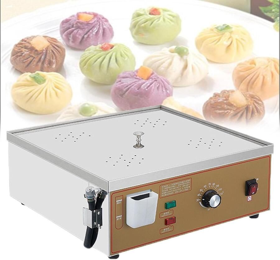 Elektrische Stoomkoker Stoomapparaat Keuken Dim Sum Maken Automatische Watertoevoer 2 4 6 Gaten