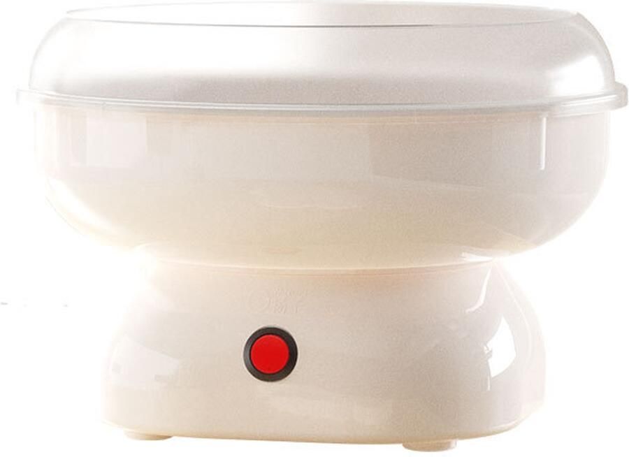 Elektrische suikerspinmachine 450W 220-240V EU-stekker 270mm grote opening inclusief suikerlepel en 8 houten stokjes suikerspin maker voor thuisfeestjes kinderfeestjes en verjaardagen