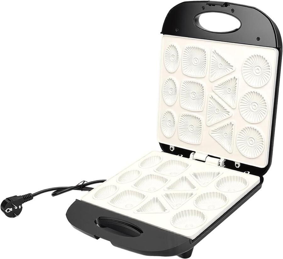 Pannenkoeken Maker Cake Pop Machine Snelle Snacks Maken Dubbele Verwarming 13 Gaten Zwart