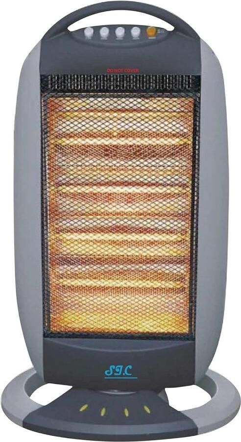 Elektrische Tafel Feu Halogeen Kachel met 4 standen – Stille Oscillatie en Veiligheidssensoren