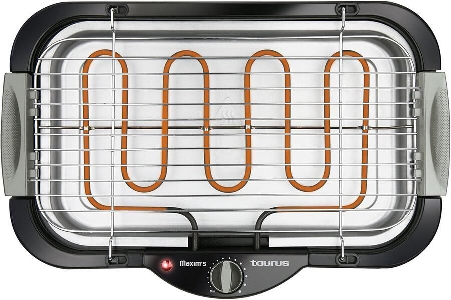 Elektrische Tafelbarbecue met Groot Grilloppervlak Rook- en Geurarm