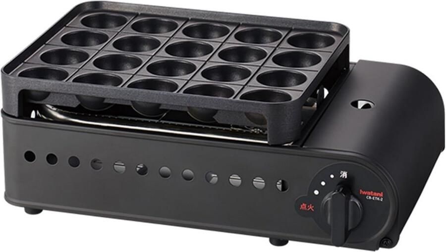 Elektrische Takoyaki Pan met Antiaanbaklaag voor Perfecte Japanse Ballen