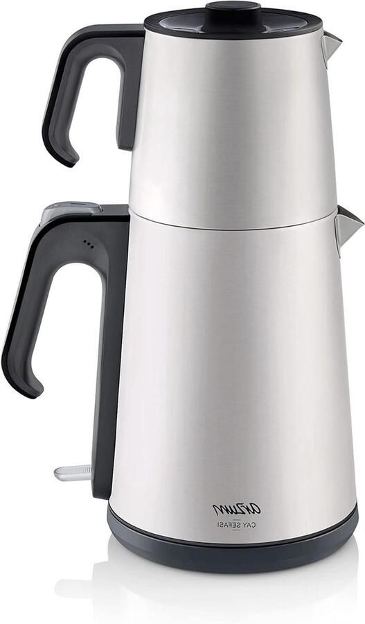 Elektrische Theemaker Theeautomaat Waterkoker Thee Zetten Dubbele Functie 1.8L 1.2L Roestvrij Staal