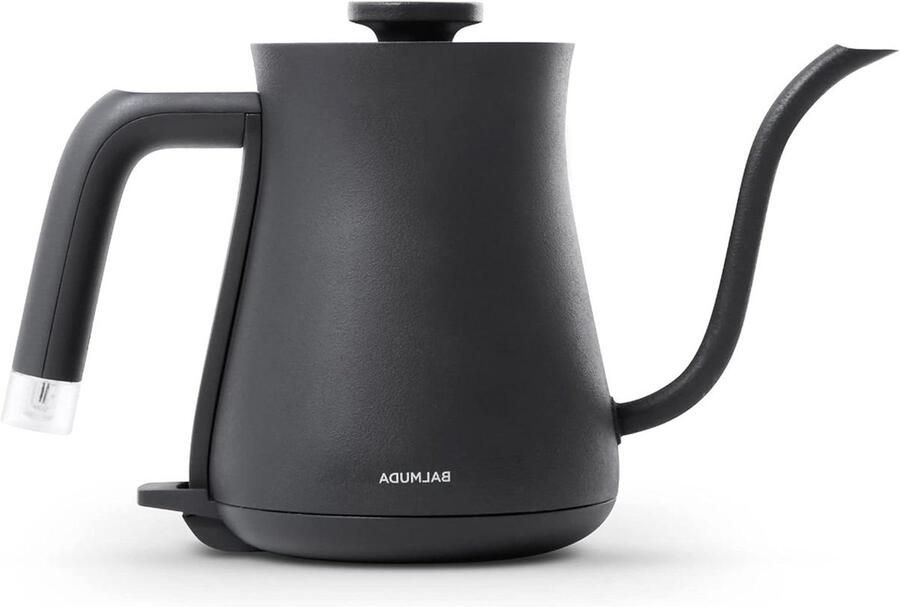 Elektrische theepot Waterkoker theepot Thee en koffie zetten Precisie schenktuit 06L Zwart