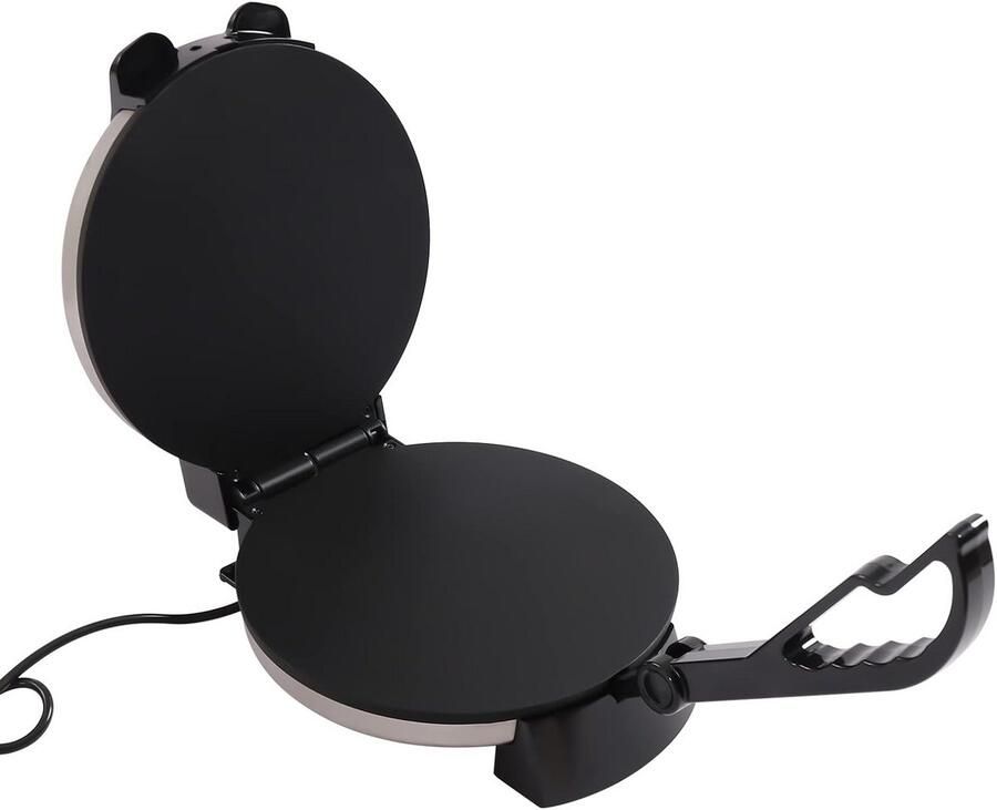 Elektrische Tortilla- en Crêpesmaker met Instelbare Temperatuur