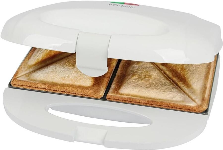 Elektrische Tosti-ijzer voor Krokante Tosti's en Croque-monsieur