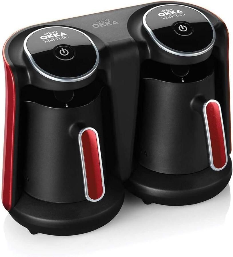 Elektrische Turkse Koffiemachine voor 1-8 Kopjes met Akoestisch Alarm en Wasbare Kan