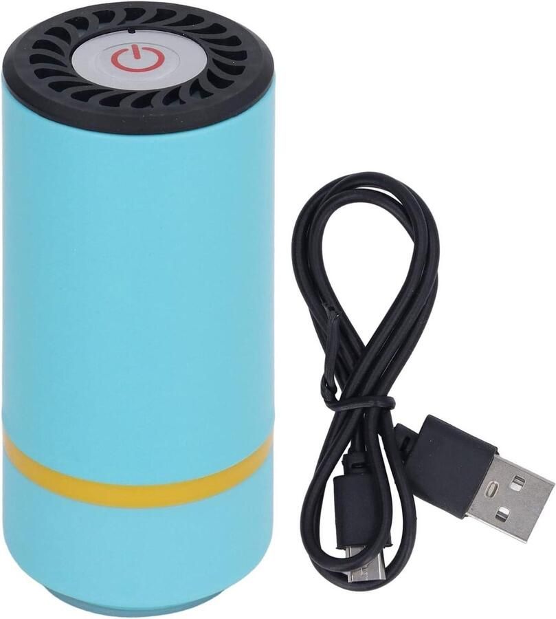 Elektrische Vacumeermachine Automatische Sluitmachine Voedsel Bewaren Draagbaar Batterij Gebruik Standaard Blauw meer