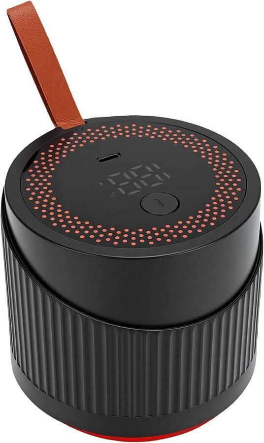 Elektrische Vacuümmachine Vacuümpomp Potten Voedsel Bewaren Draadloos Oplaadbaar 40 Seconden Zwart