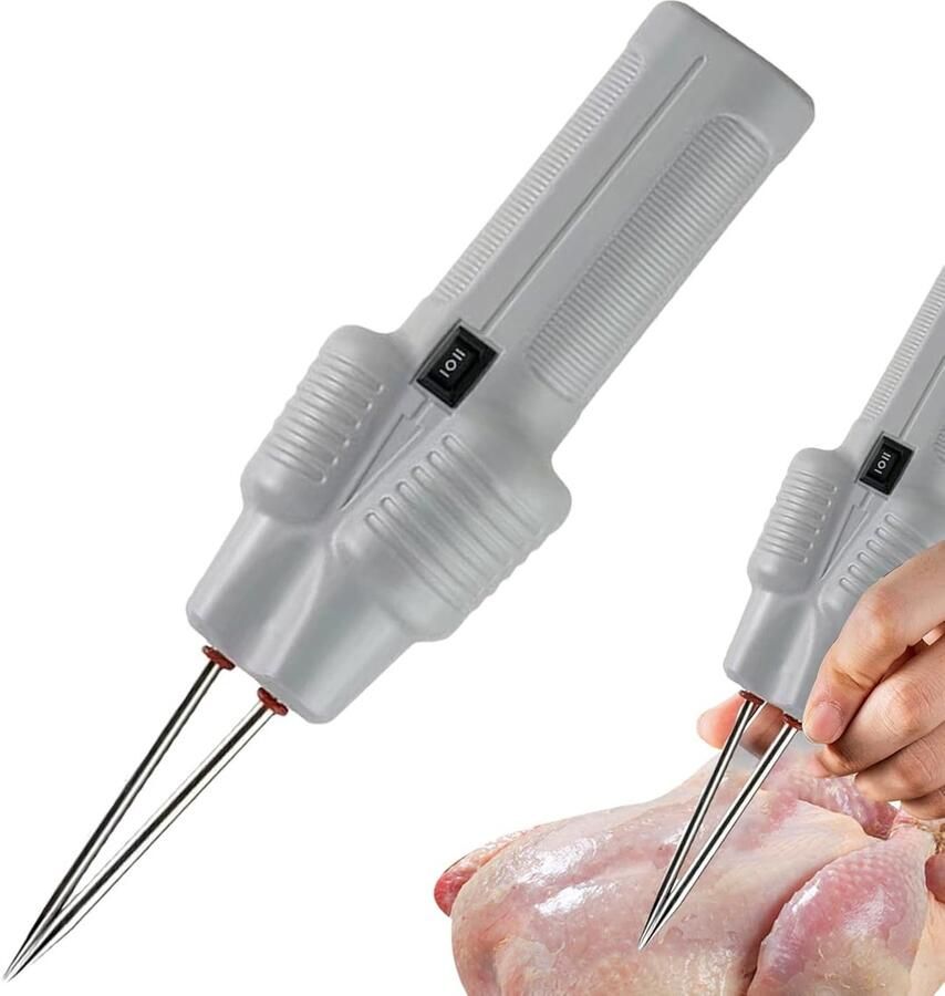 Elektrische veenzuiger voor gevogelte eendenplukker elektrische kippenplupper draagbare automatische handkippenplupper kippenveerverwijderaar multifunctionele veerzuiger voor kalkoenen