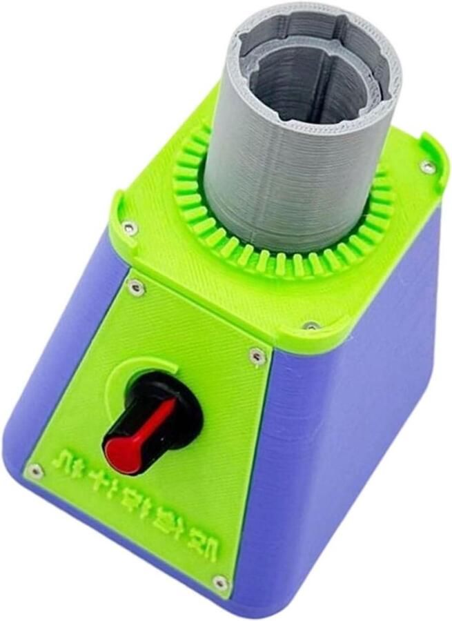 Elektrische Verf Mixer Verf Schudder Modellen Schilderen Excentrische Technologie 19mm & 25mm Flessen Zwart