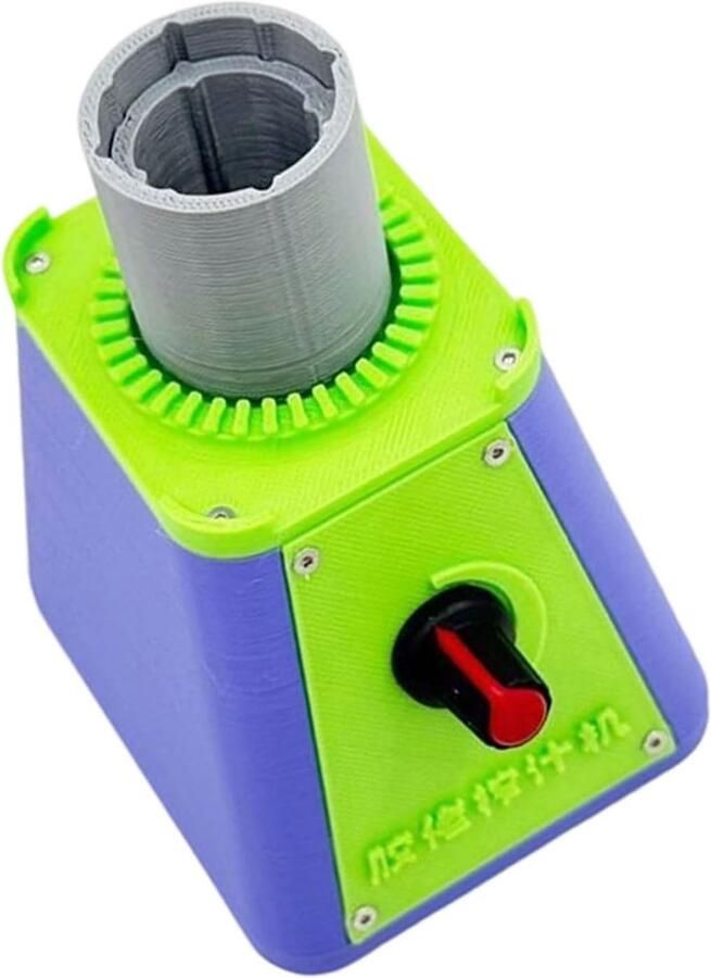 Elektrische Verfroerder Flessenmixer Snel Mengproces Zuignap Stabiliteit 25 x 25 x 20 cm Zwart