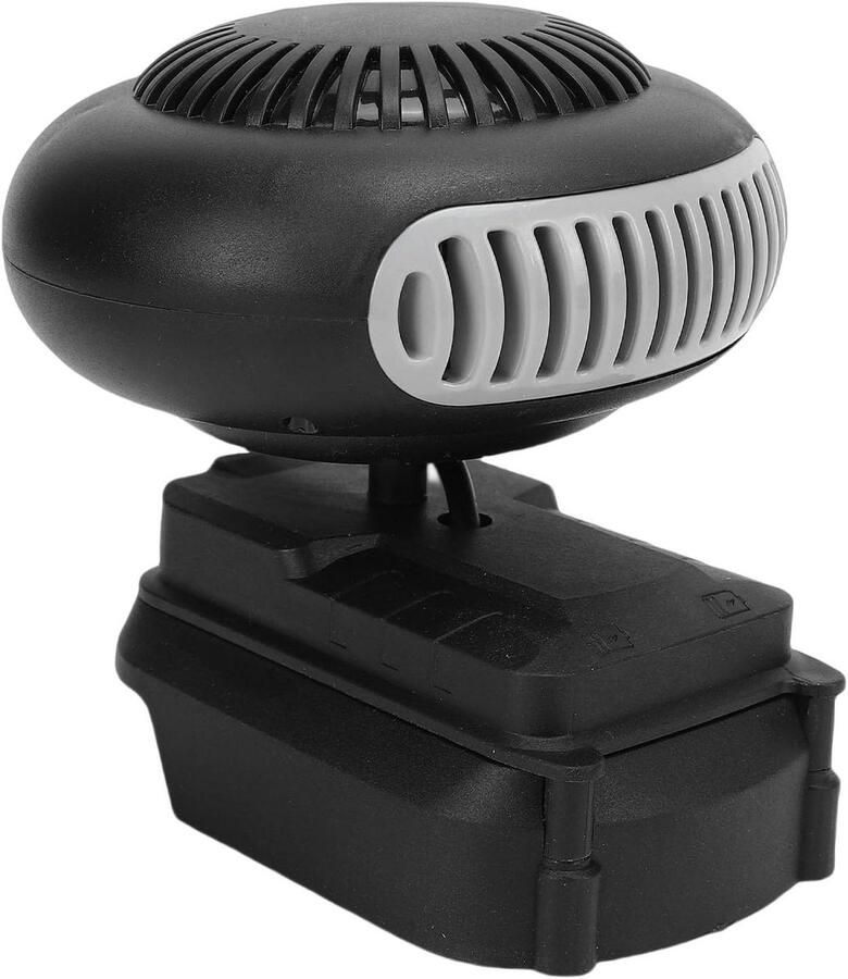 Elektrische Verwarming Draagbare Kachel Auto Opwarmen Stil Verwarmen 14x14x14 cm Zwart