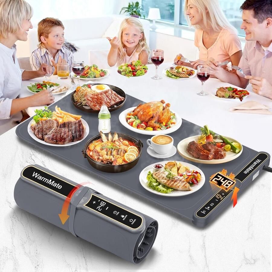 Elektrische Verwarmingsmat met Temperatuurregeling voor Buffet en Eten Warmhouden