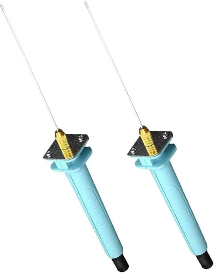 Elektrische Verwarmingspen Schuimsnijder Ambacht Materiaal Bewerken Hoge Temperatuur Snel 25 cm Lengte Blauw