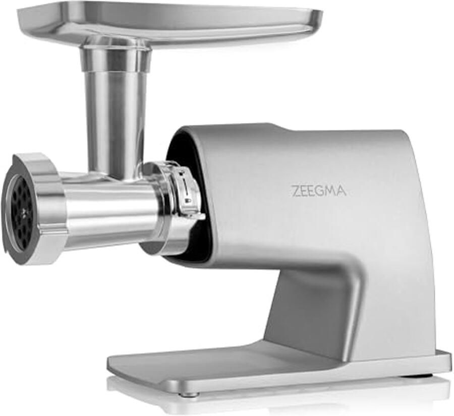 Elektrische Vleesmolen 2500W met Touchscreen en LED-display 6 Snelheden Achteruitfunctie en Roestvrijstalen Snijschijven