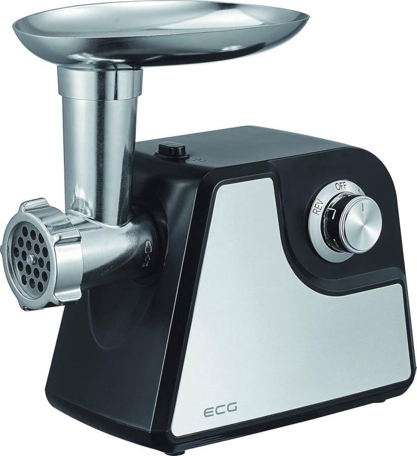 Elektrische Vleesmolen met 3 RVS Schijven en Omkeerfunctie 1340W
