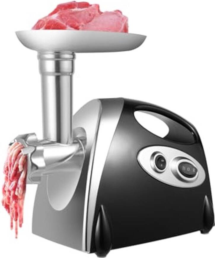 Elektrische Vleesmolen met 800W Motor en Worstopzetstuk voor Thuisgebruik
