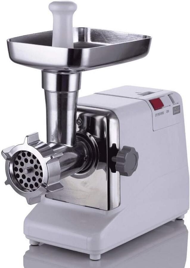 Elektrische Vleesmolen met Worst Stuffer en Kubbe