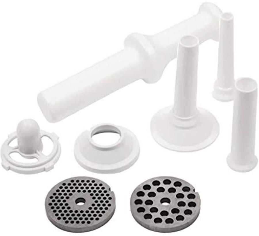 Elektrische Vleesmolen met Worst Stuffer en Kubbe