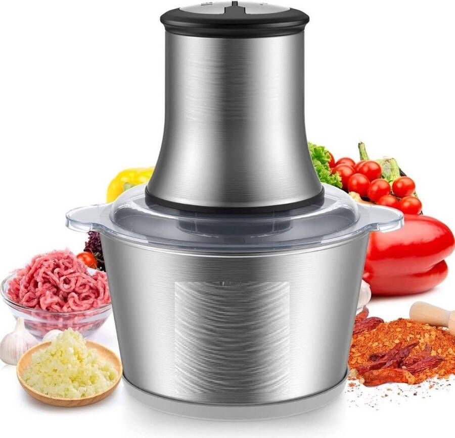 Elektrische vleesmolen universele hakmolen roestvrijstalen kom 3 l aanbiedingen