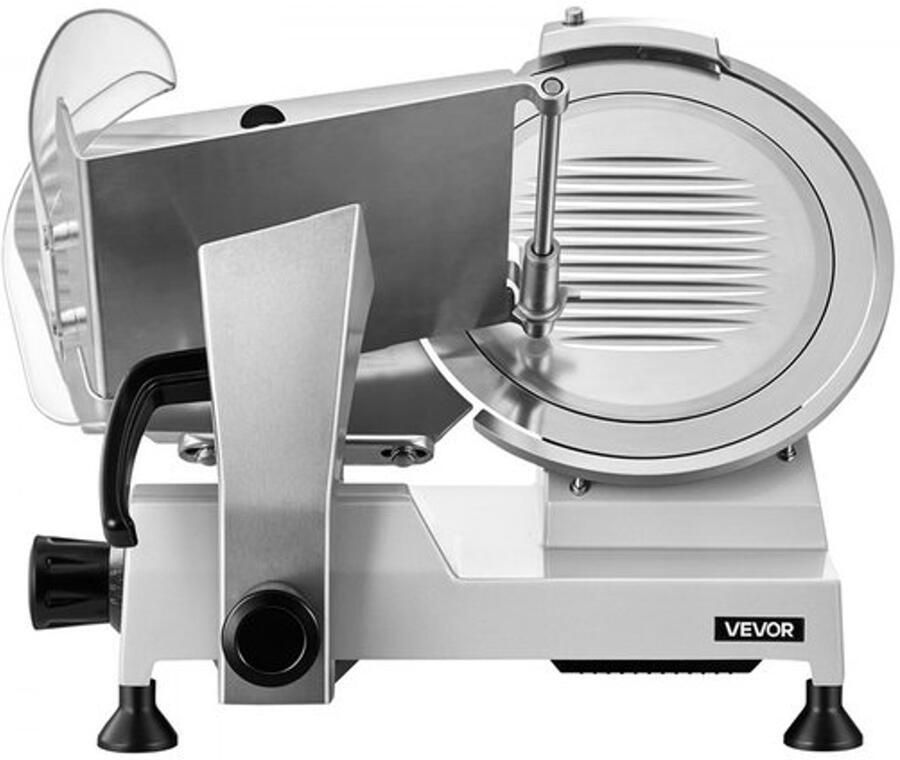 Elektrische Vleessnijmachine 320 W Vermogen 300 mm Mes Instelbare Snijdikte Aluminiumlegering Voor Vlees En Ham