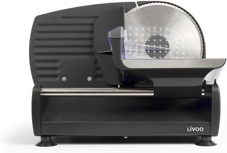 Elektrische Vleessnijmachine met 150W Vermogen en 19cm RVS Mes Verstelbaar - Foto 1