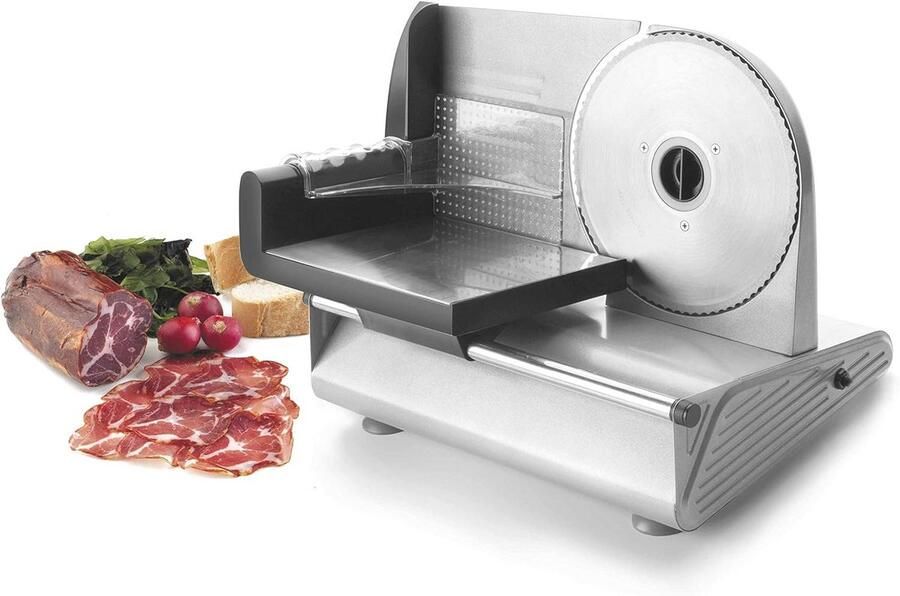 Elektrische vleessnijmachine Roestvrij Staal Ideaal voor Thuisgebruik en Professioneel