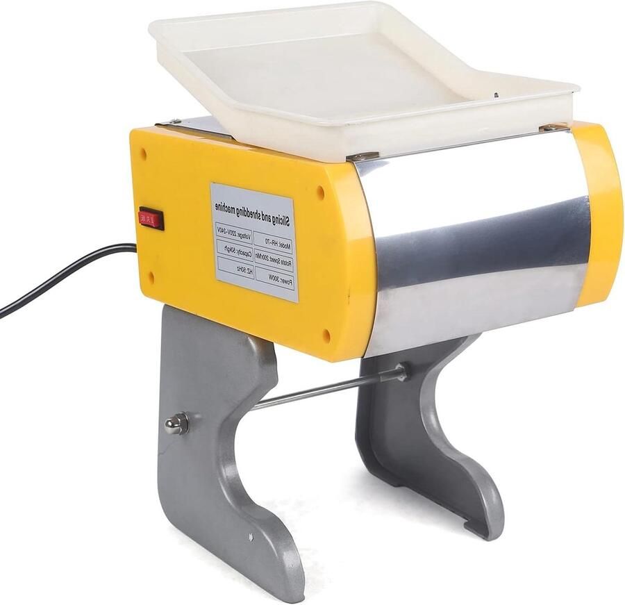 Elektrische Vleessnijmachine Snijmachine Vlees Snel Vlees Snijden 300W Krachtig Vermogen 19.5 x 18.5 x 38 cm