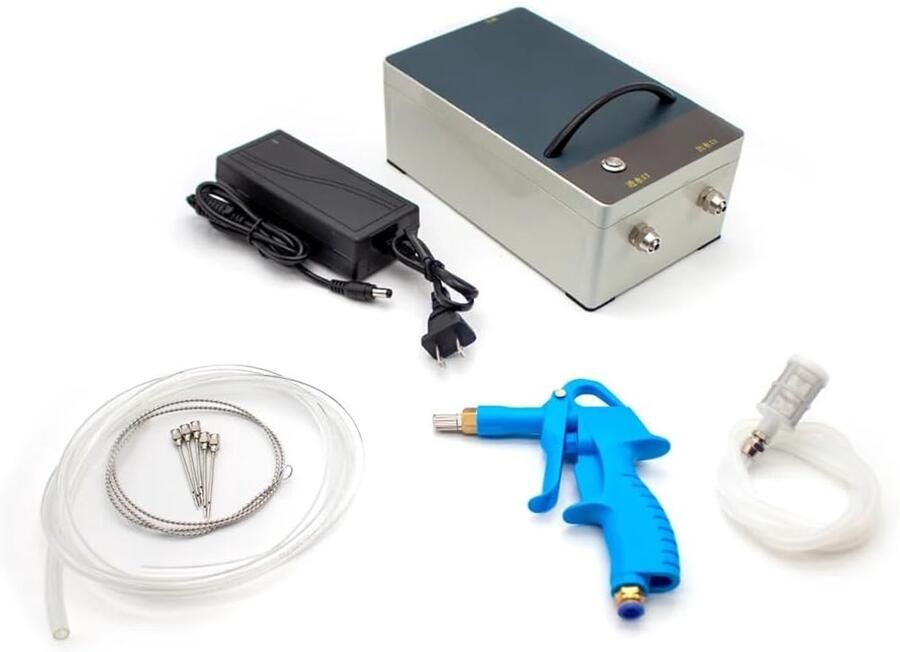 Elektrische Vleesspuit Marinade Injector Vlees Bereiden Hogedruk Systeem 316 Staal Naald Roestvrij Staal