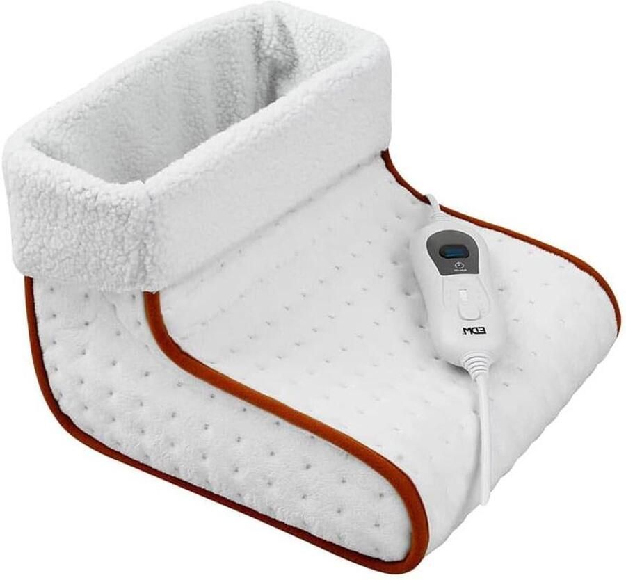 Elektrische Voetenwarmer Voetenkussen Warmte Voeten Opwarmen Compact Ontwerp 30 x 30 x 24 cm Afbeelding