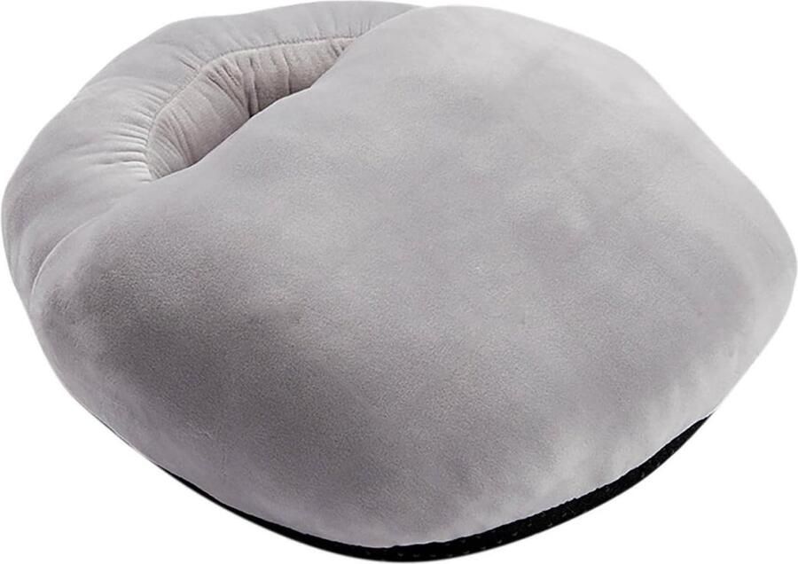 Elektrische Voetwarmer Voetenwarmer Verwarming Binnen Opwarmen Zachte Schoenen 32 x 28 x 12 cm Grijs