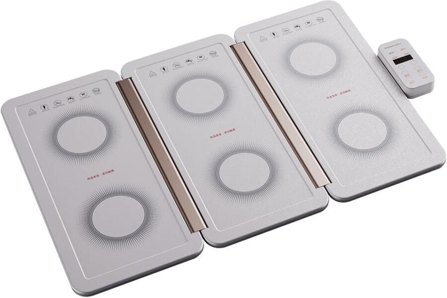 Elektrische Warmhoudlade Voedselwarmer Plaat Feest Eten Warm Opvouwbaar Slank Ontwerp 35-120℃ Instelbaar Metaal