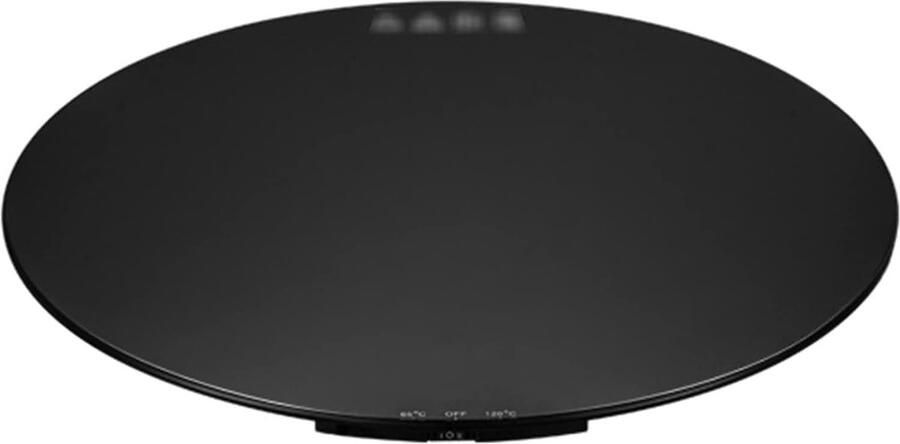 Elektrische Warmhoudplaat Buffetdienblad Voedsel Warm Houden Instelbare Temperatuur 27cm Diameter