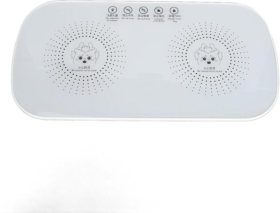 Elektrische Warmhoudplaat Snel Opwarmen met Constante Temperatuur Buffet Server