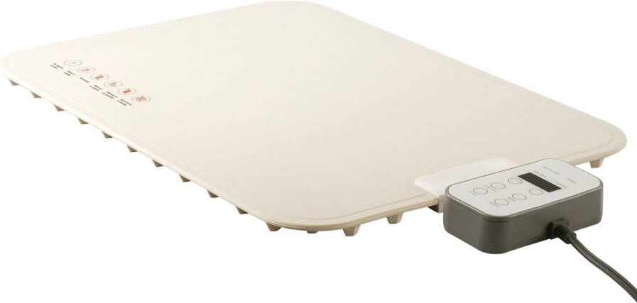 Elektrische warmhoudplaat van voedsel warmhoudmat voor buffetten oprolbare en draagbare voedselwarmer van siliconen met 4 instelbare temperatuurinstellingen automatische uitschakeling