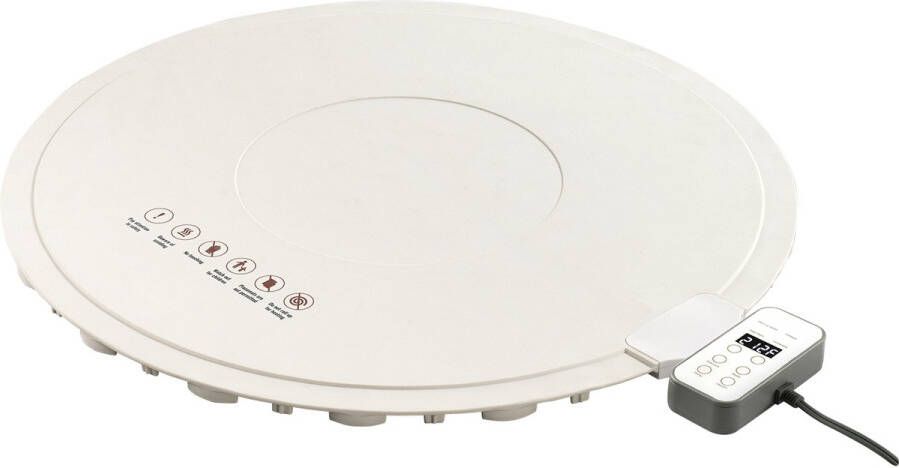 Elektrische warmhoudplaat van warmhoudmat voor buffetten oprolbare en draagbare voedselwarmer van siliconen met 4 instelbare temperaturen automatische uitschakeling en kinderslot