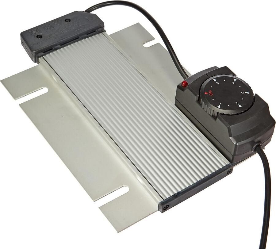 Elektrische Warmhoudplaat voor Chafing Dish 300W Verwarmingsplaat Zilverkleurig