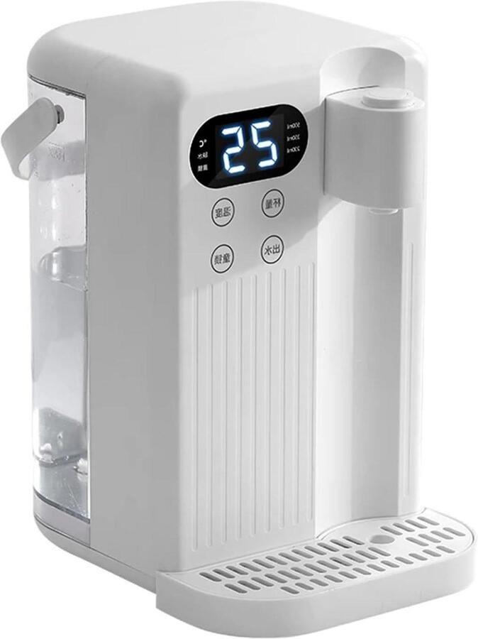 Elektrische Waterdispenser Heetwaterkraan Waterkoker Snel Heet Water 12 Temperatuurstanden 3 Liter Zwart
