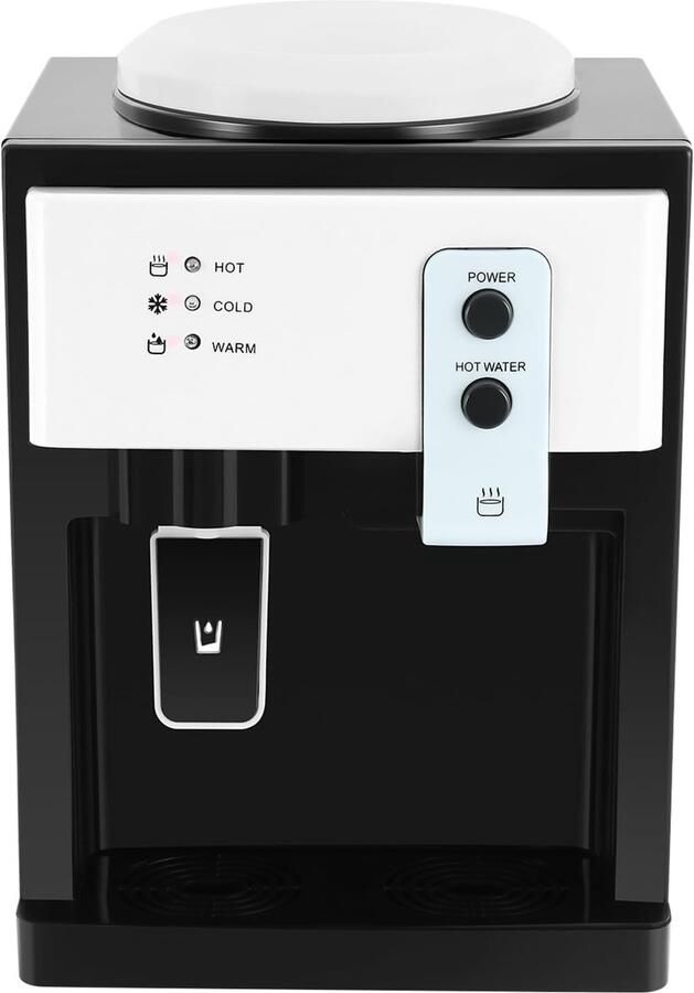 Elektrische Waterdispenser Koud Warm Apparaat Direct Drinken Automatische Temperatuurregeling 35L tot 189L Flessen Wit