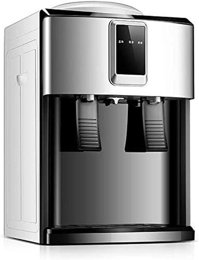 Elektrische Waterdispenser Waterkoeler Waterkoker Direct Water Tappen Warm en Koud Water 27x22x39cm Wit