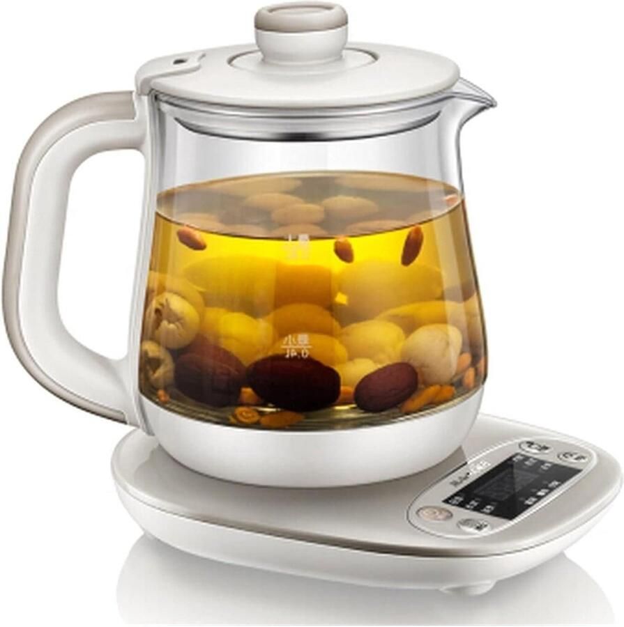 Elektrische Waterketel Theeketel Kookpot Snel Warme Dranken Automatische Afsluiting 08 Liter Rood