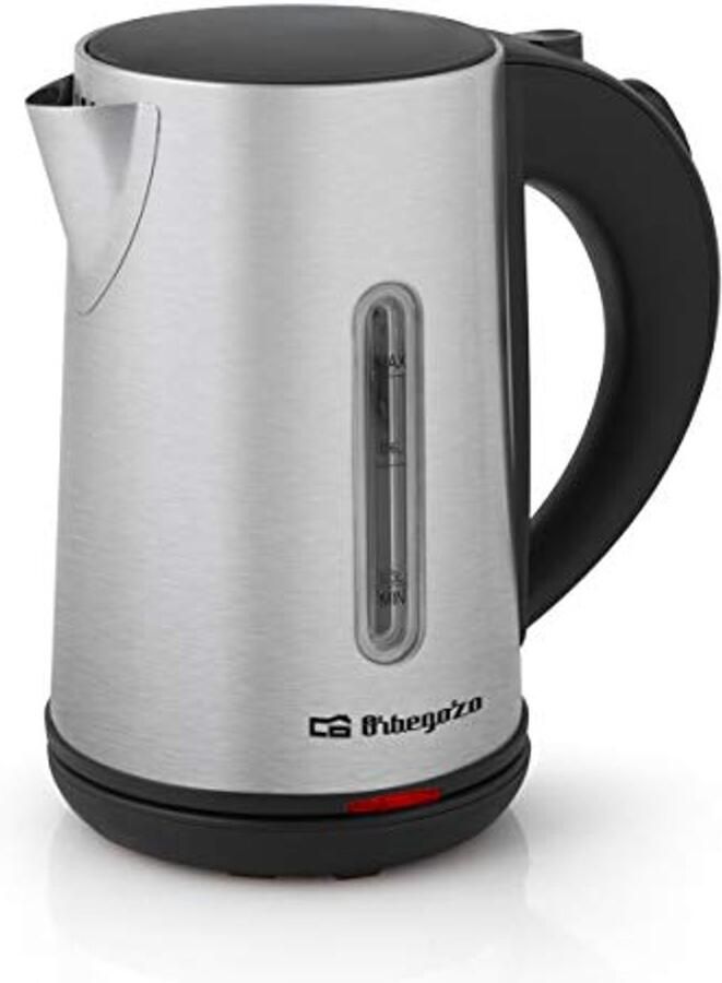 Elektrische waterkoker 0 8 liter roestvrij staal met automatische uitschakeling