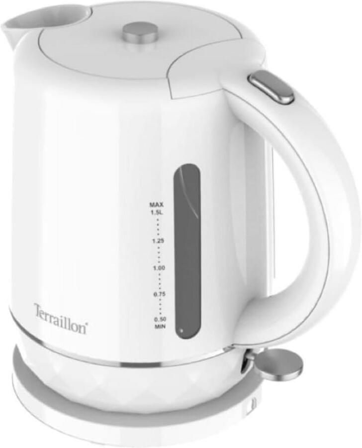 Elektrische Waterkoker 1 5L 2200W met Draaibare Basis en Automatische Uitschakeling